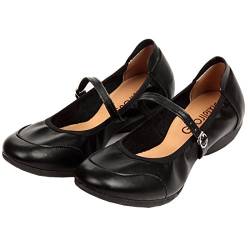 DorkasDE Damen Gymnastikschuhe Mädchen Tanzschuhe Kunstturnschuhe Ballett Schuhe Oxford Sohle Leder Obermaterial von DorkasDE