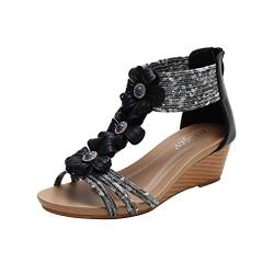 DorkasDE Damen Sandalen Sommerschuhe outdoor sandalen Strandschuhe Bohemia Sandalen von DorkasDE