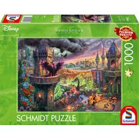 Dornröschen - Disney Puzzle - Thomas Kinkade Studios - Disney Dreams Collection - Maleficent - multicolor  - Lizenzierter Fanartikel von Dornröschen