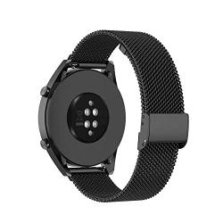 Dotoen Kompatibel mit Xiaomi Uhr S1 Uhrenarmband, 22mm Edelstahlarmband für Xiaomi MI Uhr Color2/Watch Farbe/Watch Sport/Honor Watch Magic Bracelet (schwarz) von Dotoen