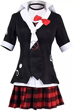 Double Villages Anime Junko Enoshima Cosplay Kostüm Polyester Uniform Kostüm Anzug (2XL) von Double Villages