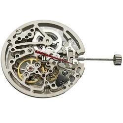 Ersatz für Uhrwerk, automatisches Skelett, mechanisch, hohl, für TY2809, Reparaturwerkzeug, Uhrmacherwerkzeug, silber von Doumneou