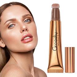 Contour Beauty Wand, Blush Highlighter Cont-ouring Pen, Liquid Concealer Cont-ouring With Cushion Applicator, Cremiger -Multi-Stick, Verblendet mühelos Blush Highlighter Con-touring Pen von Dous