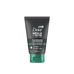 Dove Men+Care Gesichtsreiniger Oil Control - Hautpflege Männer - schützt, reduziert Hautglanz & minimiert Poren, ohne zu fetten, 1x100ml von Dove Men+Care