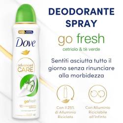DOVE Spray Go Fresh Gurke, 150 ml, Advanced Care von Dove