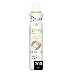 Dove Advanced Care Deodorant-Spray, Anti-Transpirant, Kokosnuss & Jasminblüte, 200 ml von Dove