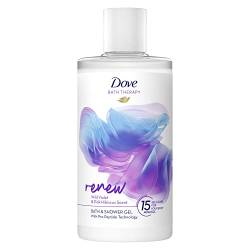 Dove Bath Therapy Bad Und Duschgel Renew: Luxuriös Verwöhnendes Bad Und Dusch Gel mit Premium-Inhaltsstoffen 400 ml 1 Stück von Dove