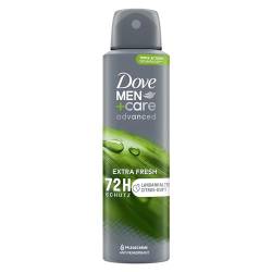 Dove Men+Care advanced Anti-Transpirant Extra Fresh schützt 72 Stunden vor Körpergeruch und Schweiß 150 ml Frisch von Dove