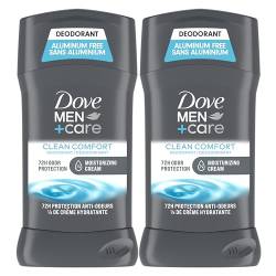 Dove Men + Care 1/4 Moisturizer Deodorant Clean Comfort, 3 oz., 2 Count by Dove von Dove