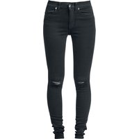 Dr. Denim Jeans - Lexy Ripped Knees - XS bis L - für Damen - Größe XS - schwarz von Dr. Denim