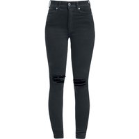 Dr. Denim Jeans - Moxy Ripped Knees - XS - für Damen - Größe XS - schwarz von Dr. Denim