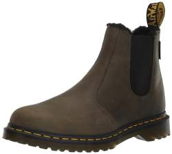 DR. MARTENS Herren Chelsea Boots, DMS Olive Archive Pull Up & Black Borg Fleece, 43 EU von Dr. Martens