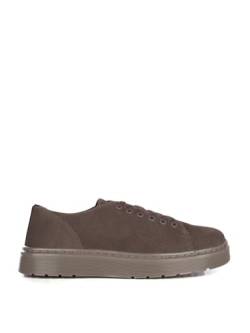 DR. MARTENS Unisex 6 Eye Shoe Boots, Gunmetal E.H. Suede, 42 EU von Dr. Martens