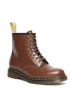 DR. MARTENS Unisex 8 Eye Boots, Brown Norfolk Flat & Brown Borg Fleece, 41 EU von Dr. Martens