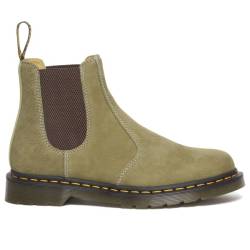 Dr. Martens - 2976 Tumbled Nubuck + EH Suede - Freizeitstiefel Gr 4 oliv von Dr. Martens