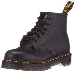 Dr. Martens 6 Eye Boot Springerstiefel, Black Smooth, 36 EU von Dr. Martens