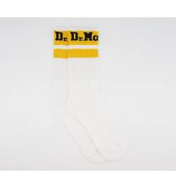 Dr. Martens Athletic Logo Socks WHITE YELLOW,White,Black,Yellow,Pink von Dr. Martens