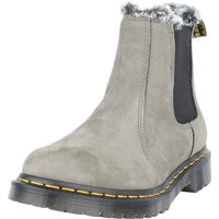 Dr. Martens Boot - 2976 Leonore Nickel Grey Milled Nubuck Wp - EU36 bis EU40 - für Damen - Größe EU40 - grau von Dr. Martens