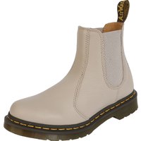 Dr. Martens Boot - 2976 - Vintage Taupe Virginia - EU36 bis EU40 - für Damen - Größe EU37 - hellgrau von Dr. Martens