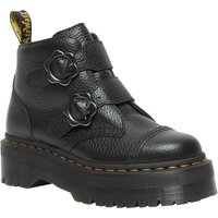 Dr. Martens Boot - Devon FLWR - Black Milled Nappa - EU36 bis EU42 - für Damen - Größe EU38 - schwarz von Dr. Martens