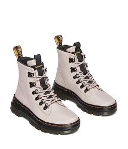 Dr. Martens Damen Casual Fashion Boot, Vintage Taupe Poly Twill, 5 von Dr. Martens