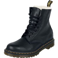 Dr. Martens - Rockabilly Winterstiefel - 1460 Serena Fur Lined - EU36 bis EU43 - für Damen - Größe EU37 - schwarz von Dr. Martens