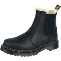 Dr. Martens - Rockabilly Winterstiefel - 2976 Leonore Fur Lined - EU36 bis EU43 - für Damen - Größe EU36 - schwarz von Dr. Martens