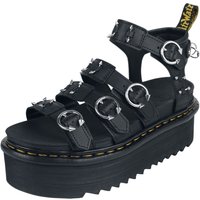 Dr. Martens Sandale - Blaire Quad HDW - Black Athena - EU36 bis EU41 - für Damen - Größe EU40 - schwarz von Dr. Martens