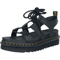 Dr. Martens Sandale - Nartilla - Black Hydro - EU36 bis EU41 - für Damen - Größe EU38 - schwarz von Dr. Martens