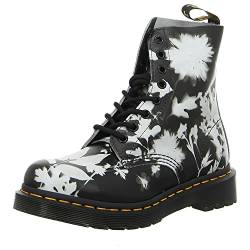 Dr. Martens Schnürstiefel Boots Damen S/W 1460 Pasca, schwarz(phantomfloralshadow), Gr. 36 von Dr. Martens