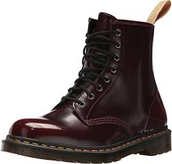 Dr. Martens Vegan 1460, klassische Damenstiefel, Rot (Cherry Red 600), 45 EU von Dr. Martens