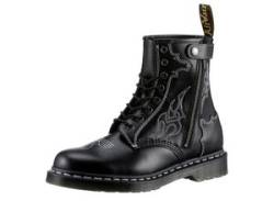 Schnürboots DR. MARTENS "1460" Gr. 38, schwarz Damen Schuhe Reißverschlussstiefeletten von Dr. Martens