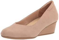 Dr. Scholl's Shoes Damen Be Ready Pumps, Taupe Mikrofaser, 41.5 EU von Dr. Scholl's Shoes