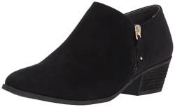Dr. Scholl's Shoes Damen Kurze Stiefelette, Schwarzes Mikrofaser-Wildleder, 38.5 EU Weit von Dr. Scholl's Shoes