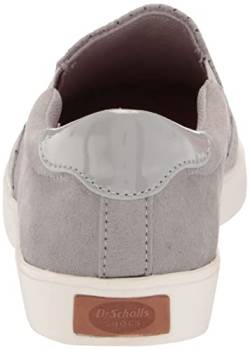 Dr. Scholl's Shoes Damen Madison Sneaker, Grey Cloud Microfiber Perforated, 38.5 EU von Dr. Scholl's Shoes