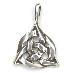 Drachensilber Silber Anhänger keltischer Schmuck Keltenknoten Taliesin 925 Sterling Silber keltische Flechtkunst Mittelalter von Drachensilber