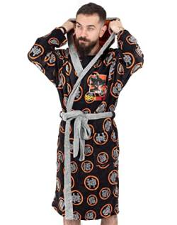 Drache Ball Z Goku Ankleidekleid Herren Black Pyjamas Robe Bademantel L von Dragon Ball Z