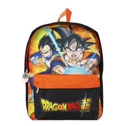 Dragon Ball Z Rucksack für Jungen, Design Goku Schulrucksack, Jugendrucksack, Reiserucksack, Geschenk für Kinder und Jugendliche von Dragon Ball Z