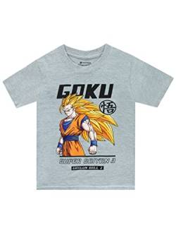 Dragon Ball Z T-Shirt Goku Kurzarm Jungen Tee Grau 116 von Dragon Ball Z