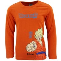 Dragon Ball Langarmshirt Anime Dragonball Super Goku Kinder Jungen langarm Shirt Gr. 104 - 152 Baumwolle von Dragon Ball