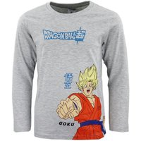 Dragon Ball Langarmshirt Anime Dragonball Super Goku Kinder Jungen langarm Shirt Gr. 104 - 152 Baumwolle von Dragon Ball