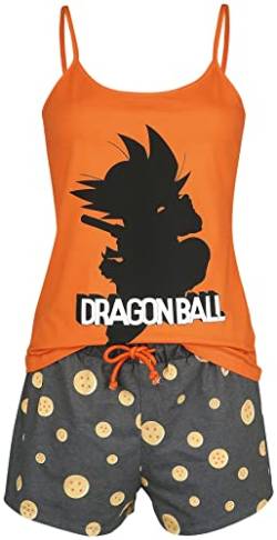 Dragon Ball Z - Gohan Frauen Schlafanzug Multicolor 3XL 100% Baumwolle Anime, Gaming von Dragon Ball Z