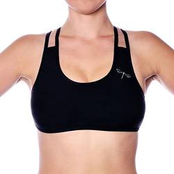 Dragonfly Xenia Schwarz Sporttop Pole Dance Oberteil Sportbekleidung für Damen M von Dragonfly