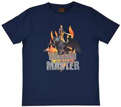 Dreamworks Dragons Kinder T-Shirt Ohnezahn Toothless & Hicks, Blau (152-158) von Dragons