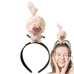 Dranng Puppenhaarband, Plüschpuppenstirnband - Plüsch-Sternbild-Puppen-Haarband | Tragbare Puppenhaar-Stirnbänder, Haarschmuck, Plüschpuppen-Kopfschmuck für Kinder von Dranng