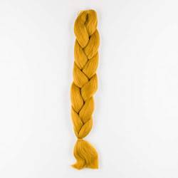DreadLab - Synthetisches Jumbo-Zopf-Haar, einfarbig (#21 Brilliant Orange) von DreadLab