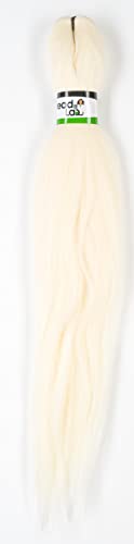 DreadLab - Vorgedehntes Haar, einfarbig (#35 weißer Bernstein), 66 cm von DreadLab