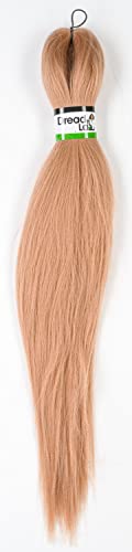 DreadLab - Vorgestrecktes geflochtenes Haar, einfarbig, Nr. 7 Hellblond, 66 cm von DreadLab