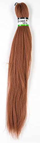 DreadLab - Vorgestrecktes geflochtenes Haar, einfarbig (#9 Reddish Blonde) von DreadLab