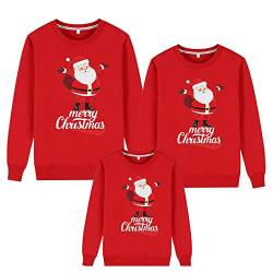 Ugly Weihnachtspullover Familie Set Weihnachts Familien Pullover Weihnachten Familie Pulli Weihnachten Weihnachtspullis Herren Damen Junge Mädchen Weihnacht Sweatshirt Lustige Weihnachtspulli von Dream Room